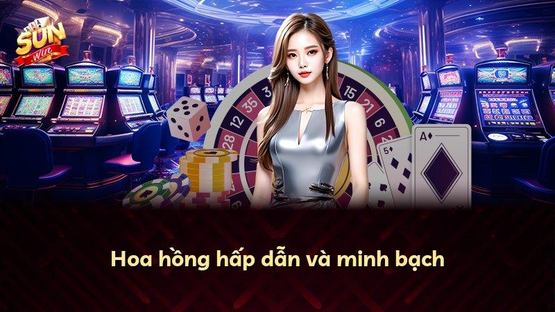 Hoa hồng hấp dẫn và minh bạch