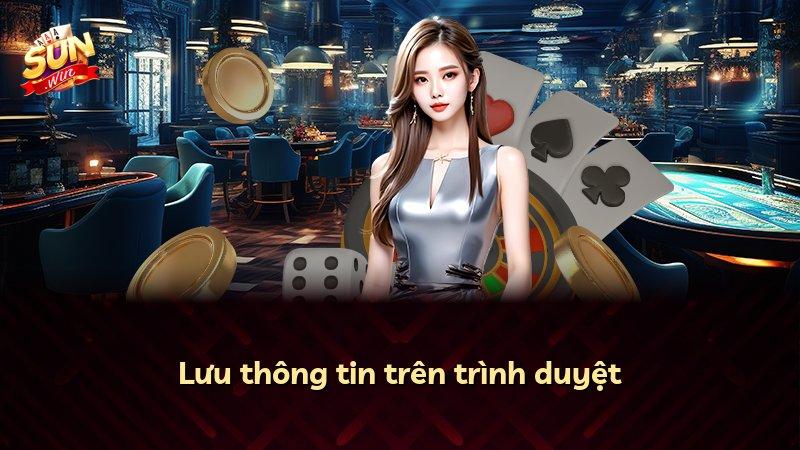 Lưu thông tin trên trình duyệt