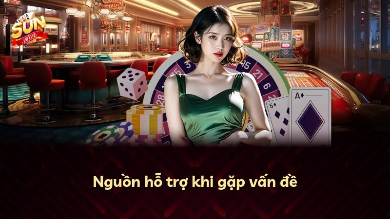 Nguồn hỗ trợ khi gặp vấn đề